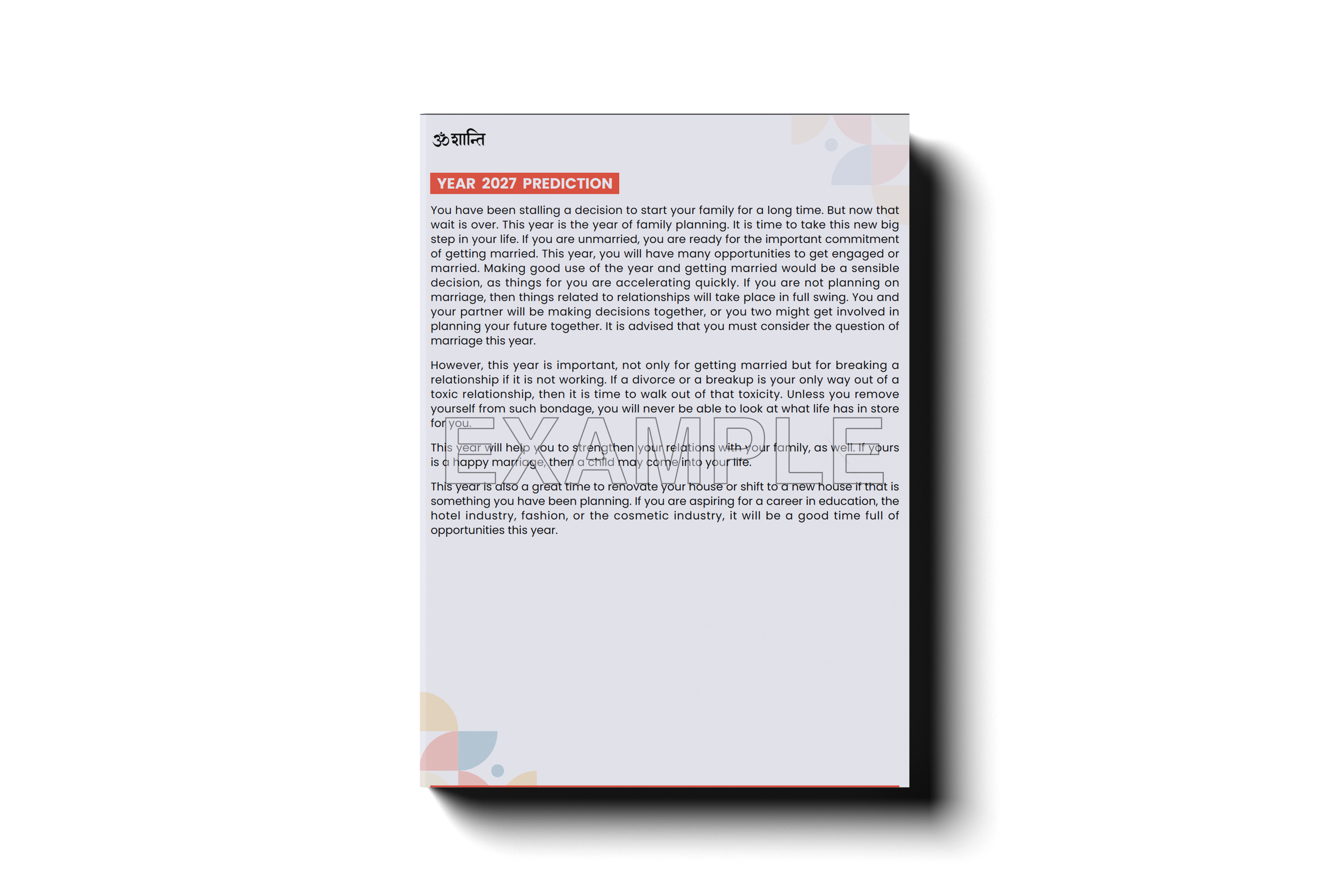 The Destiny Report - Learn about the Next 5 Years